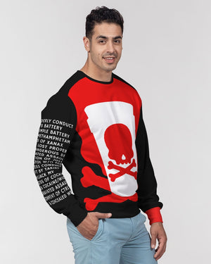 Slime Toxic Men's Classic French Terry Crewneck Pullover