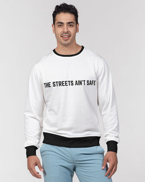 Slime Ain't Safe  Men's Classic French Terry Crewneck Pullover